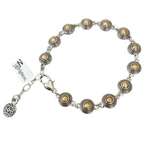 Brighton Ferrara Monete Gold and Silver Bracelet, NWT, Brighton Bracelet
